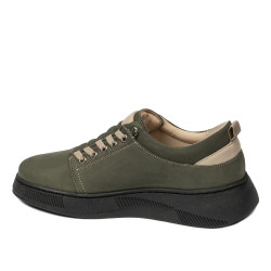 Pantofi sport adolescenti 8006 bufo kaki combinat