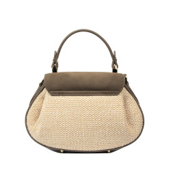 Geanta dama de mana 042g bufo taupe