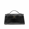 Geanta dama de umar 041g croco lac negru