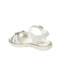 Gyerek szandál 539-1 fehér kombinált