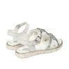 Sandale copii 539-1 alb combinat