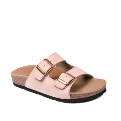 Sandale dama 5117 nabuc peach