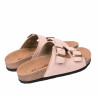 Sandale dama 5117 nabuc peach