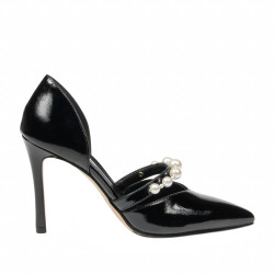 Pantofi eleganti dama 1350 lac negru
