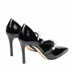Pantofi eleganti dama 1350 lac negru