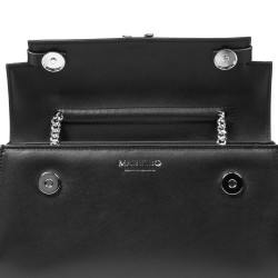 Női váll táska 041g 01 fekete napa