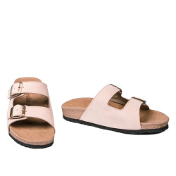 Sandale dama 5117 nabuc peach