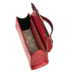 Geanta dama de umar 041g croco rosu