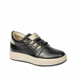 Pantofi copii 2028 negru combinat