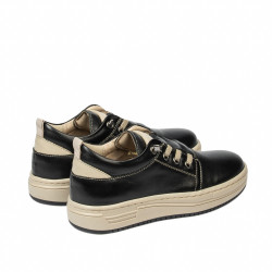 Pantofi copii 2028 negru combinat