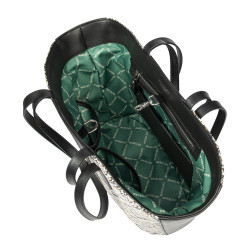 Női strandtáska 044g 01 rafia noir