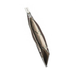 Portcard 209g 01 croco sötétbarna