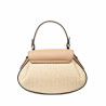 Női kézitáska 042g 01biz nude+raffia