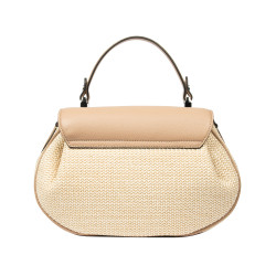 Női kézitáska 043g 01 biz meztelen+raffia