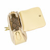 Női kézitáska 042g vajsárga+raffia