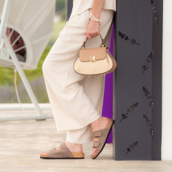 Női kézitáska 042g 01biz nude+raffia lifestyle