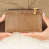 Portcard 209g croco barna lifestyle