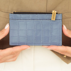 209g kék égbolt krokodilbőr kártyatartó lifestyle