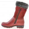 Cizme copii 3202 rosu combinat