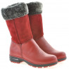 Cizme copii 3202 rosu combinat