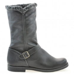 Cizme dama 3247 biz negru