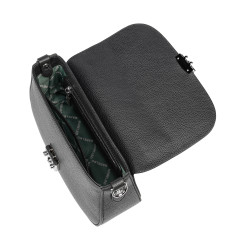 022g 01 női kézitáska fekete bőr