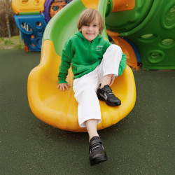 Gyermek cipők 2027 fekete kombinált lifestyle