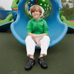 Gyermek cipők 2027 fekete kombinált lifestyle