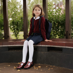 Gyerek cipők 2020 bordó gyöngyház lifestyle