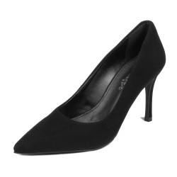 Női elegáns cipő 1320 fekete velúr