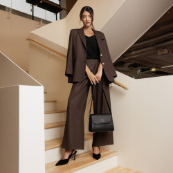 Női válltáska 040g 01 biz fekete