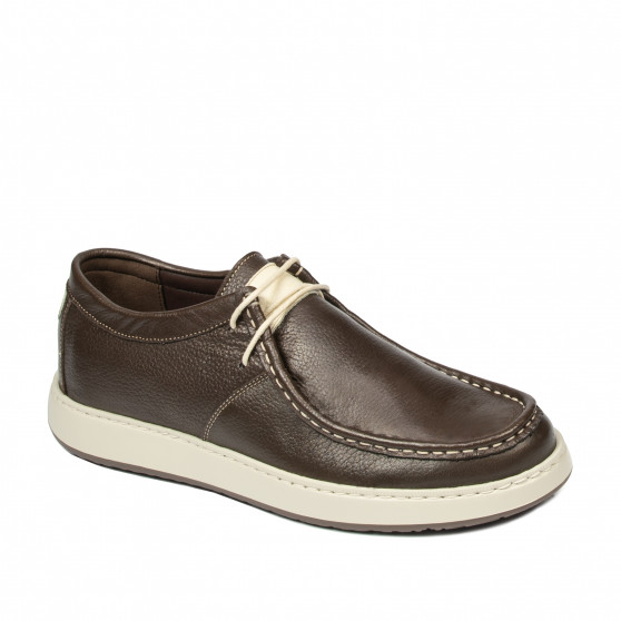 Férfi casual cipő 992 khaki kombinált Férfi casual cipő 992 khaki kombinált