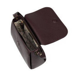 Női válltáska 040g fekete cseresznye