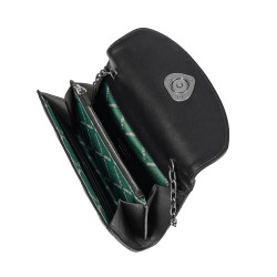 Női váll táska 048g 01 fekete napa