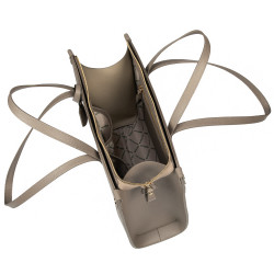 Női válltáska 047g taupe kaviár