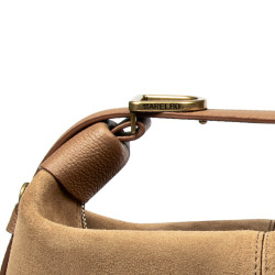 Női kézitáska 037-1g velúr nude