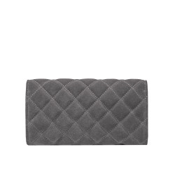 Női váll táska 048g 01 szürke velúr