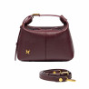 Női kézitáska 037-1g bordó