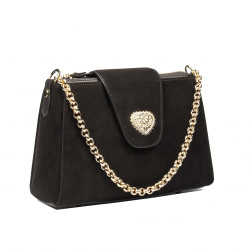 Női váll táska 051g espresso velúr