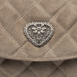 Női válltáska 048g 01 velúr homokkő