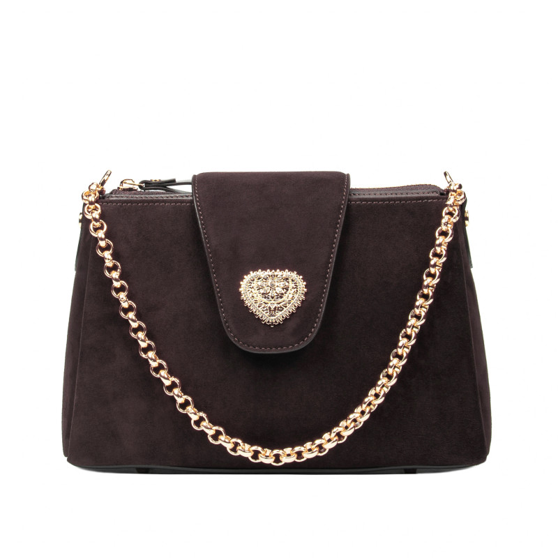 051g coffe camoscio női válltáska