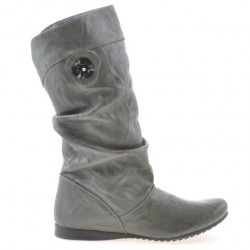 Női csizma 257 szürke crep