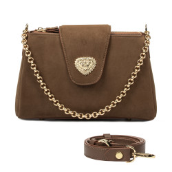 Női válltáska 051g camoscio latte