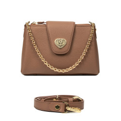 Női oldaltáska 051g biz konyak