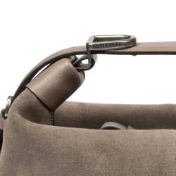 Női kézitáska 037-1g 01 velúr homokkő