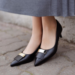 Elegáns női cipő 1358 fekete lifestyle