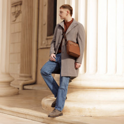 Férfi váll táska 304g 01 cognac barna lifestyle