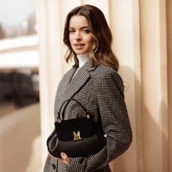 Női kézitáska 042g fekete bufo+fekete biz lifestyle