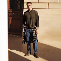 Férfi bokacsizma 4154 bufo khaki lifestyle