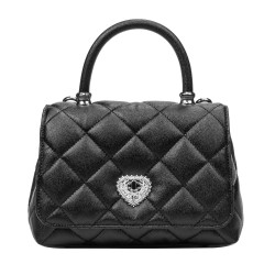 Női válltáska 049g 01 fekete kaviár